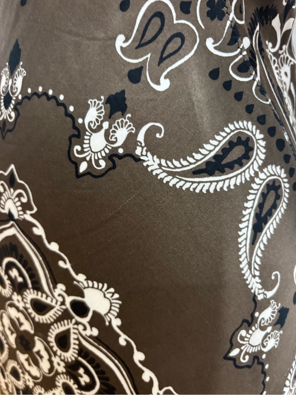 Sandro Bandana Print Midi Dress, US Size: 8 - Picture 9 of 16